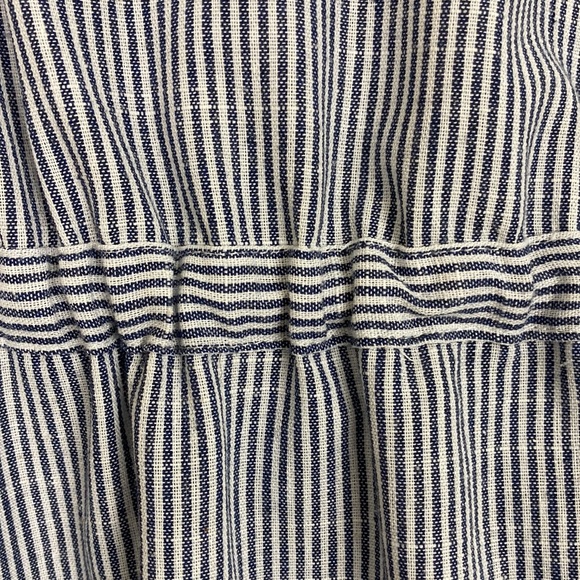 Modest Blue Chambray Embroidered Maxi Dress - Picture 7 of 13